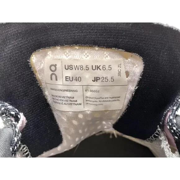 Women's ON CLOUDMONSTER Size 8.5 Fawn Turmeric Orange White Running Shoes P152 - Picture 13 of 14